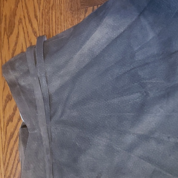 Vintage Paul Hardy Pigskin Grey Wrap Skirt - Picture 3 of 12